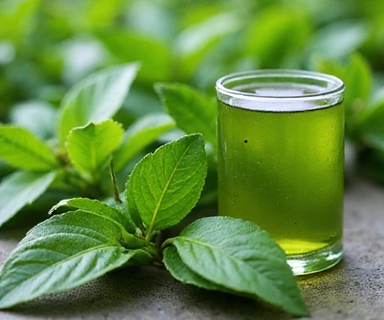 Organic Green Tea Extract supplement with natural antioxidants